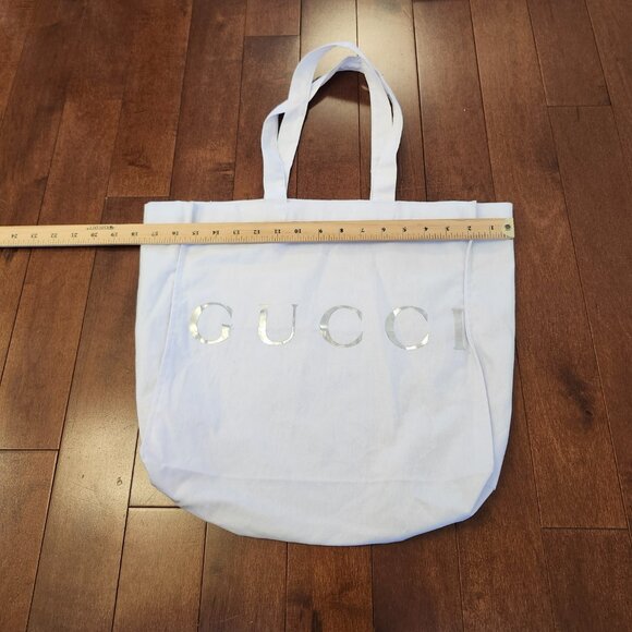 Gucci white canvas tote bag - Picture 5 of 6